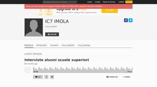 
                            3. IC7 IMOLA - spreaker.com