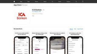 
                            8. ‎ICA Banken on the App Store - apps.apple.com