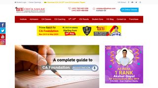 
                            8. ICAI CA Foundation Registration - Process, Last Date ...