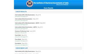 
                            2. ICAI Exam Results