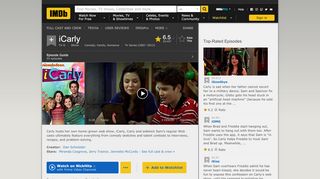 
                            9. iCarly (TV Series 2007–2012) - IMDb