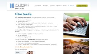 
                            7. ICB Online Banking | Investors Community Bank