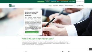 
                            1. ICC Preferred Provider - International Code Council