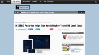 
                            4. ICEBERG Analytics Helps Give Youth Hockey Team NHL Level Stats ...