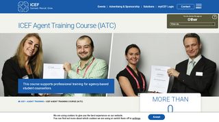 
                            2. ICEF Agent Training Course (IATC) - ICEF