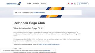 
                            2. Icelandair Saga Club for Frequent Flyers | Icelandair