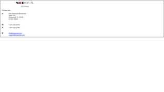
                            4. ICEPortal Contact Information