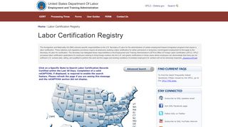 
                            9. iCERT | Labor Certification Registry