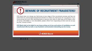 
                            10. ICICI Bank: Careers