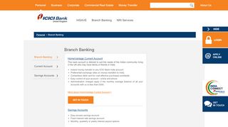 
                            11. ICICI Bank UK - Online Branch Banking Savings and Current ...