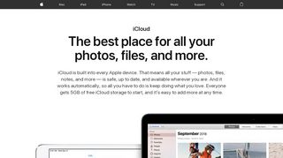 
                            9. iCloud - Apple