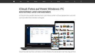 
                            1. iCloud-Fotos auf Ihrem Windows-PC einrichten und …