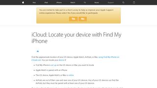 
                            3. iCloud: Locate your device with Find My iPhone