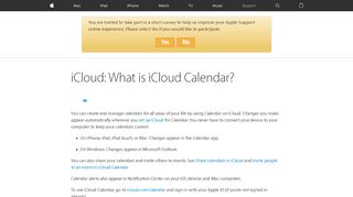 
                            3. iCloud: What is iCloud Calendar? - Apple Support