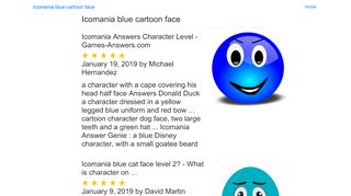 
                            9. Icomania blue cartoon face