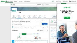 
                            9. ICON Clinical Trial Manager Reviews | Glassdoor