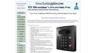 
                            9. Icon Time RTC-1000 2.5 - Starting at $399.00! - ID Badges Unlimited Inc.