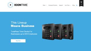 
                            4. Icon Time – Time and Attendance Solutions for Business