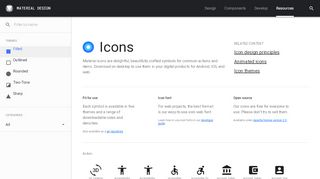 
                            4. Icons - Material Design - Material.io