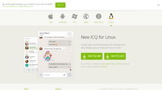 
                            6. ICQ with voice and video calls, free messages