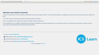 
                            10. ICS Learn | Student Community