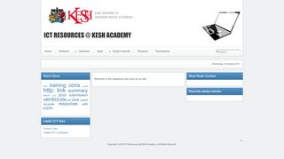 
                            1. ICT Resources @ KESH Academy - Login