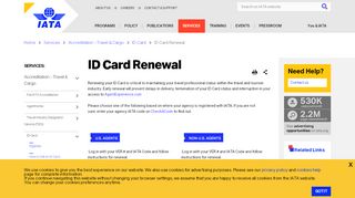 
                            2. ID Card Renewal - IATA