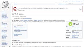 
                            4. iD Tech Camps - Wikipedia