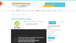 
                            2. iD Tech Summer Camps - Summer Camps 2019