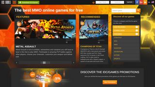 
                            2. IDC/Games – All your online games for free - MMORPG ...