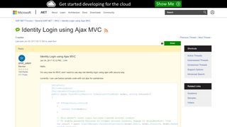 
                            5. Identity Login using Ajax MVC | The ASP.NET …