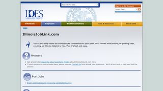 
                            3. IDES - IllinoisJobLink.com