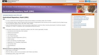 
                            5. IDHS: Centralized Repository Vault (CRV) - Illinois Department of ...