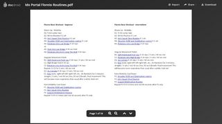 
                            1. Ido Portal Floreio Routines.pdf | DocDroid