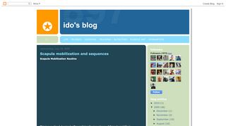 
                            1. Ido's Blog: July 2009