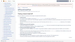 
                            4. IdPQuickInstallTest - Shibboleth 2 - Shibboleth Wiki