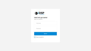 
                            2. IDSP User Login