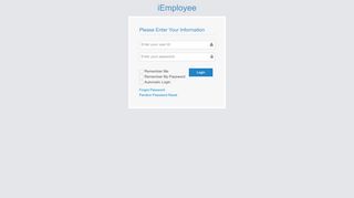 
                            10. iEmployee Login