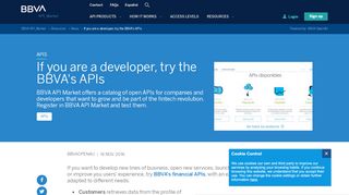 
                            4. If you are a developer, try the BBVA's APIs | BBVAOpen4u.com