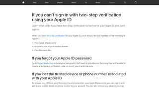 
                            6. If you can't sign in with two-step verification using …