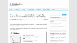 
                            7. If you want to add a timeline to the form, make sure you've ...