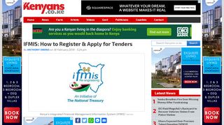 
                            9. IFMIS: How to Register & Apply for Tenders - Kenyans.co.ke