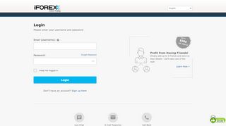 
                            5. iFOREX's Web Trading Platform