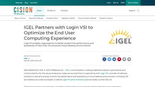 
                            10. IGEL Partners with Login VSI to Optimize the End User ...