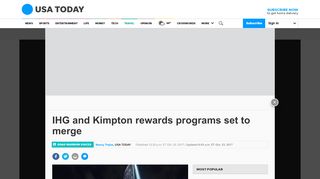 
                            5. IHG and Kimpton loyalty programs to merge - usatoday.com