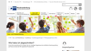 
                            3. IHK Neubrandenburg: Prüfungsergebnisse online