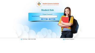 
                            1. IHNA Student Hub - Login