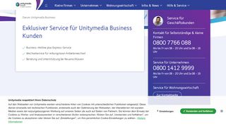 
                            4. Ihr Kundenservice für Businesskunden | Unitymedia Business