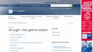 
                            8. Ihr Login - Hier geht es weiter! - IHK Düsseldorf