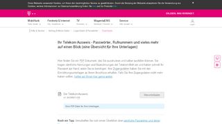 
                            6. Ihr Telekom Ausweis | Telekom Hilfe